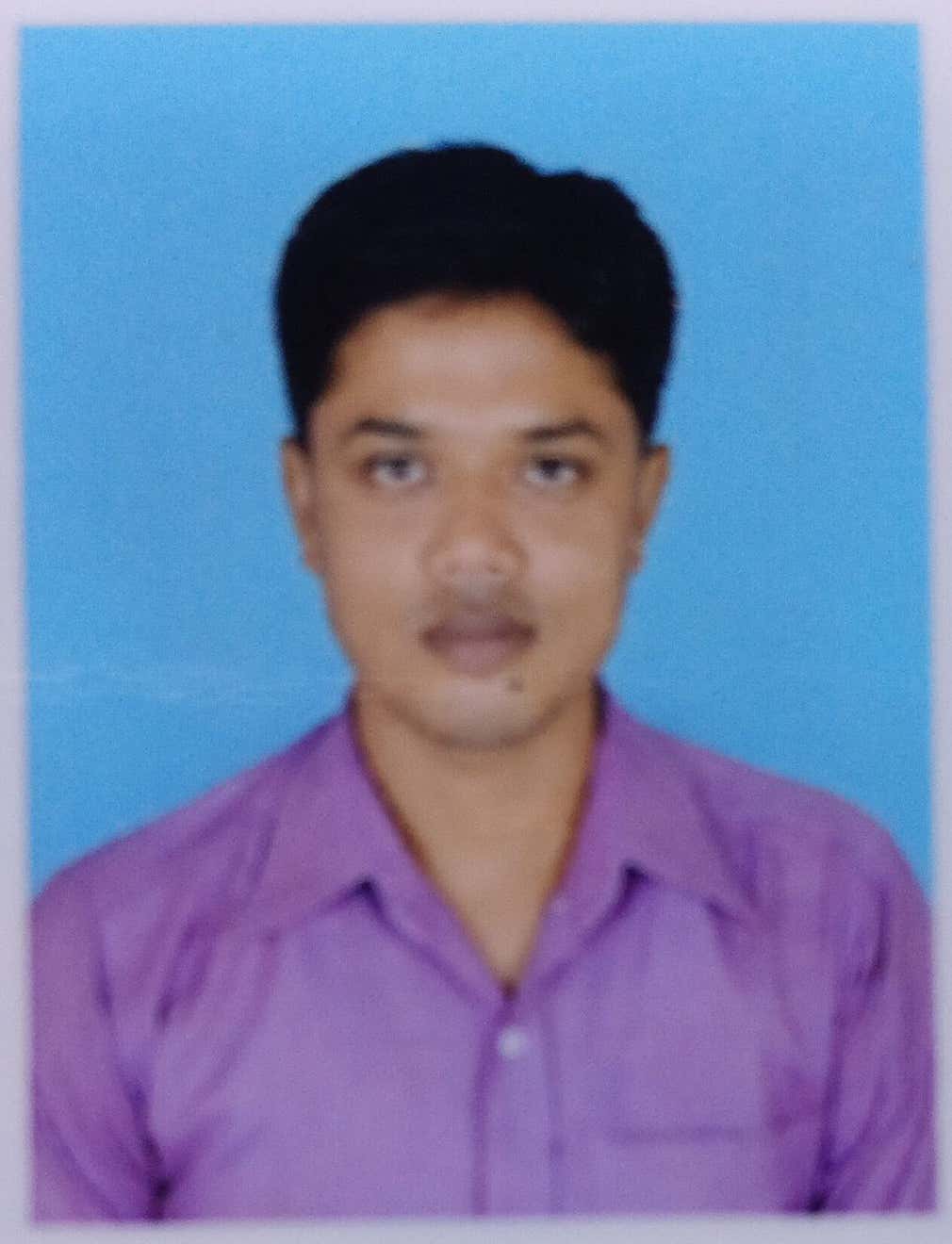 Passport-size image of BIKASH KUMAR BERA